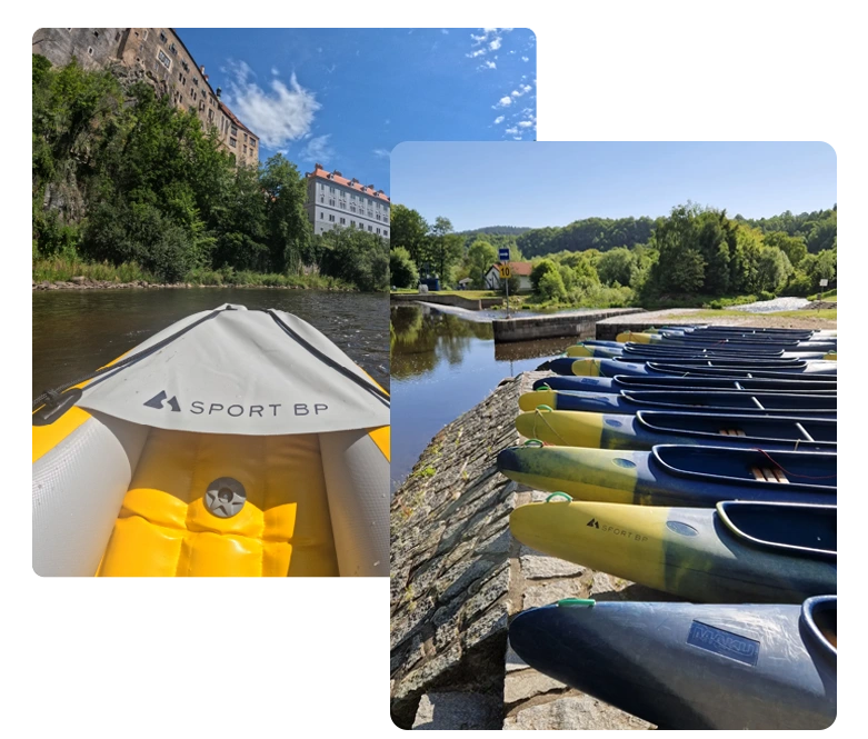 Půjčovna lodí Vltava